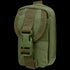 The Condor i-Pouch in Olive Drab is a compact tactical pouch with reinforced stitching, buckle closure, and front flap—ideal for carrying small gear or accessories.